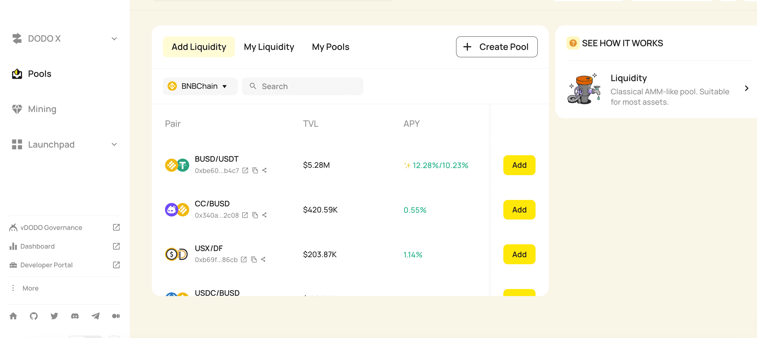 liquidity-list